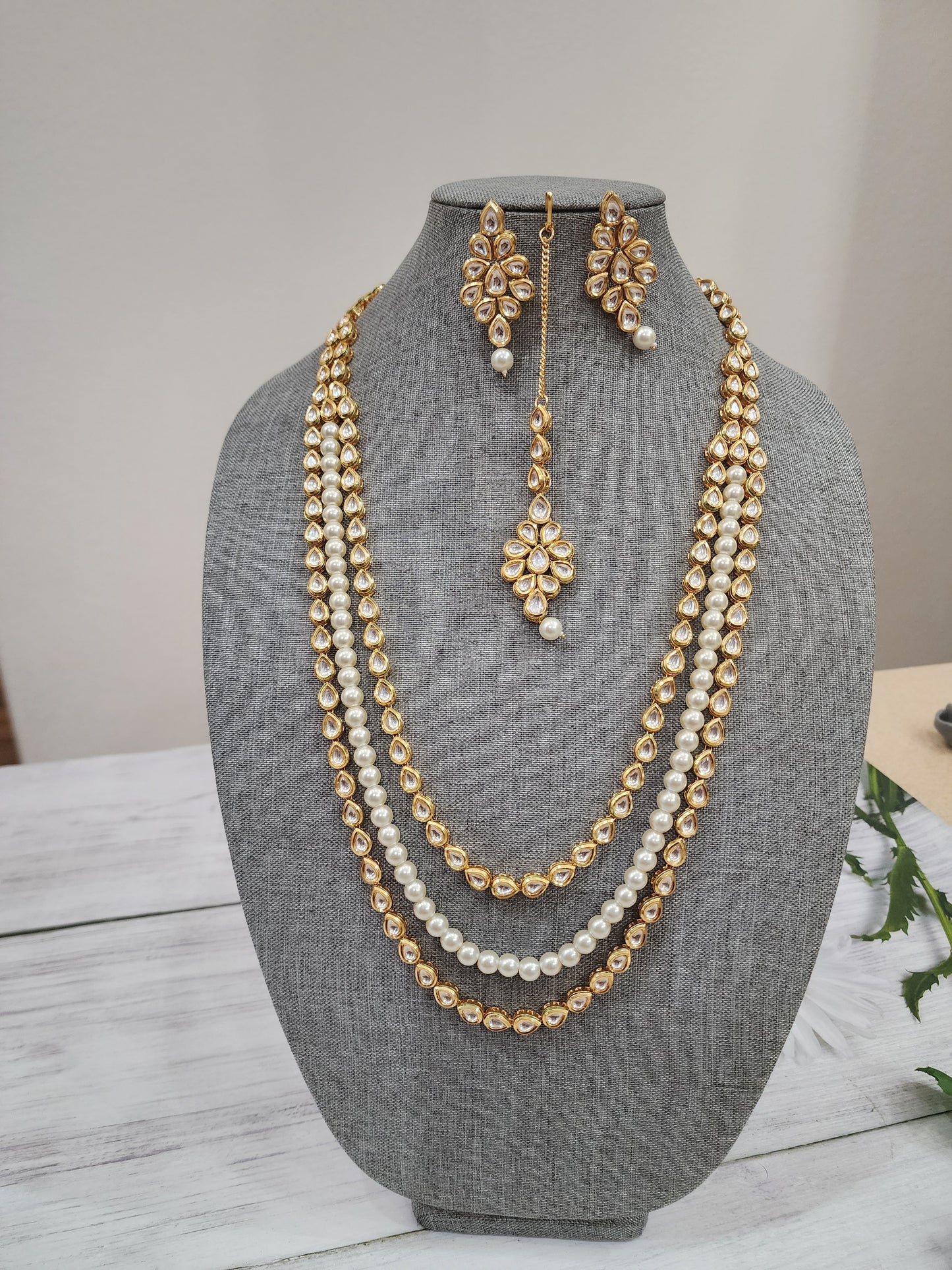 Ridhi kundan necklace set