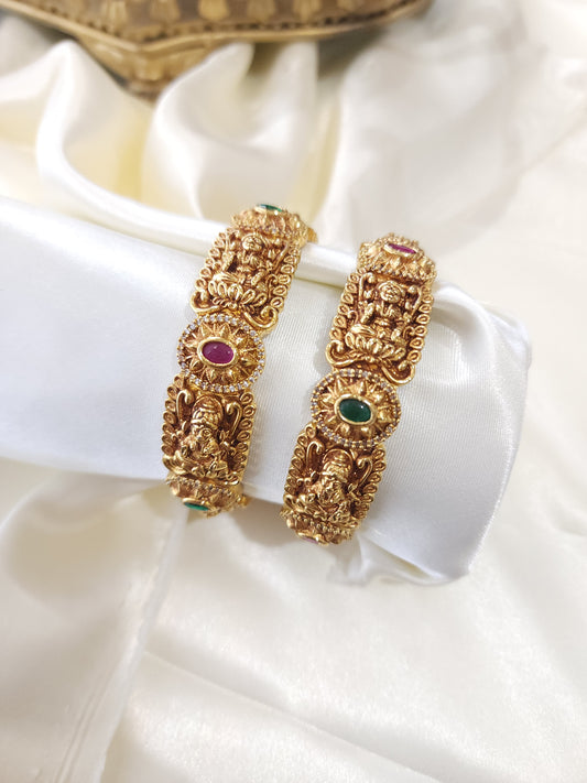 Nakshi antique Goldplated bangle(price for 1 bangle)