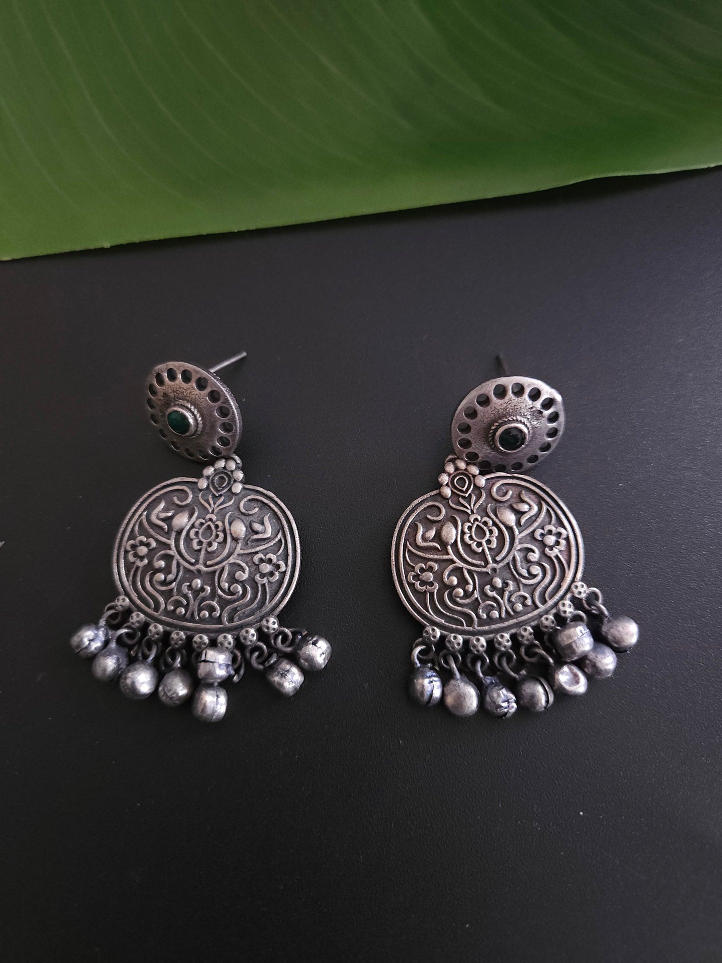 Aarthi silver alike earrings collection