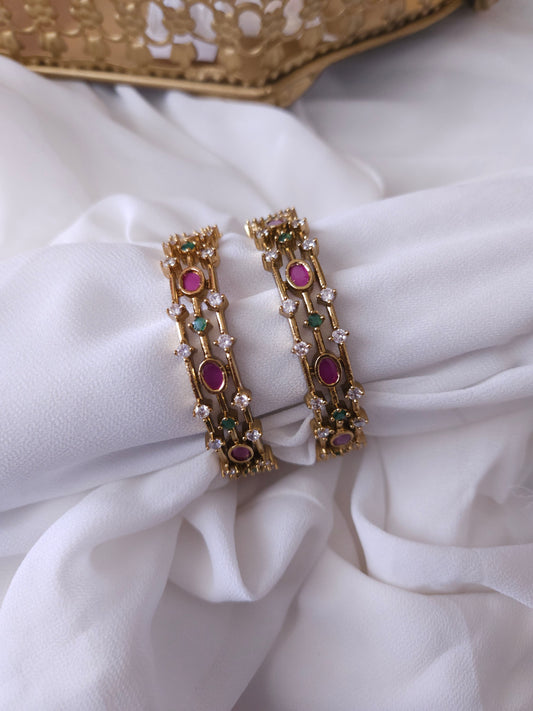 Lakshmi Goldplated bangles(pair)