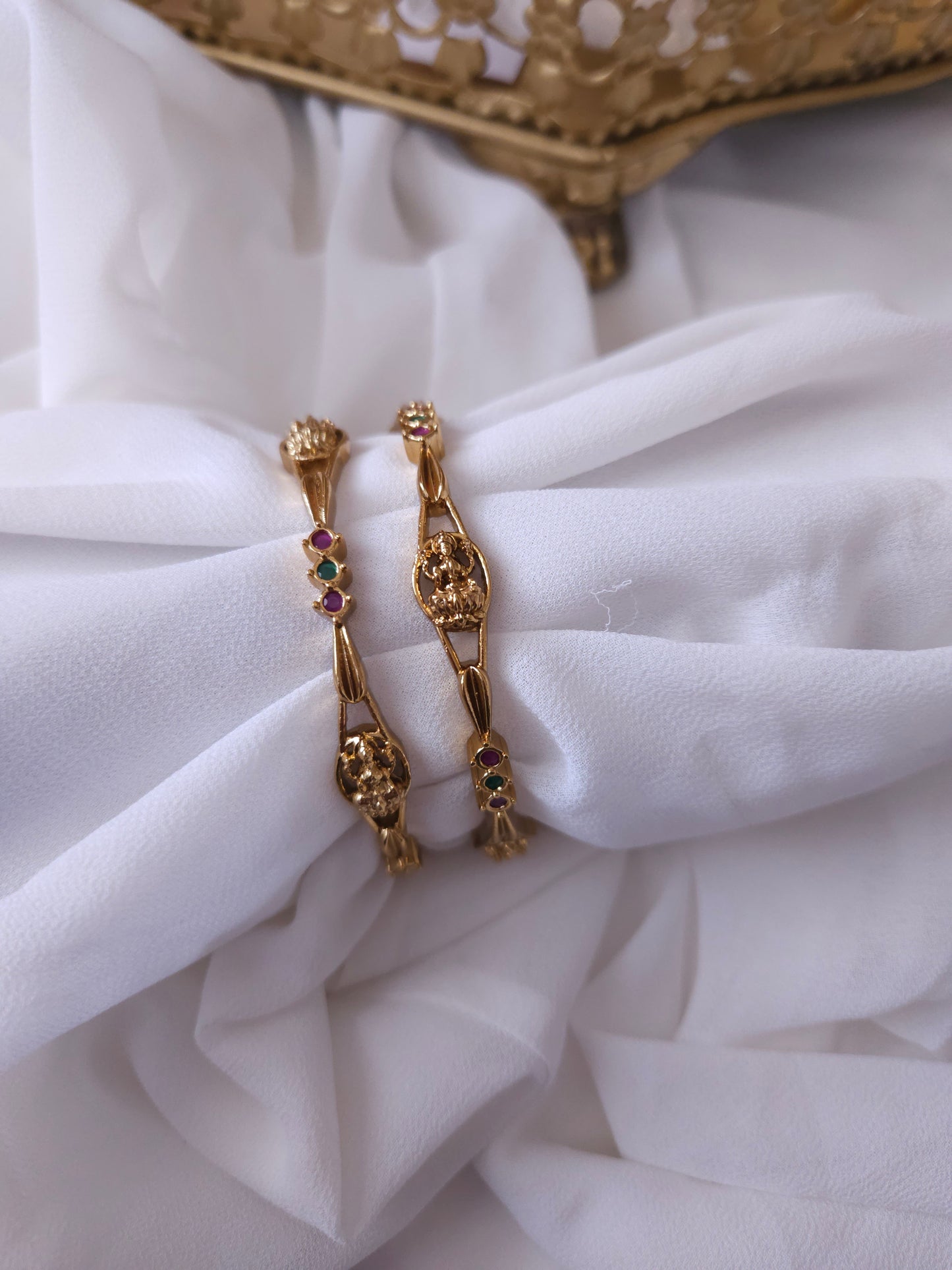 Lakshmi Goldplated bangles(pair)