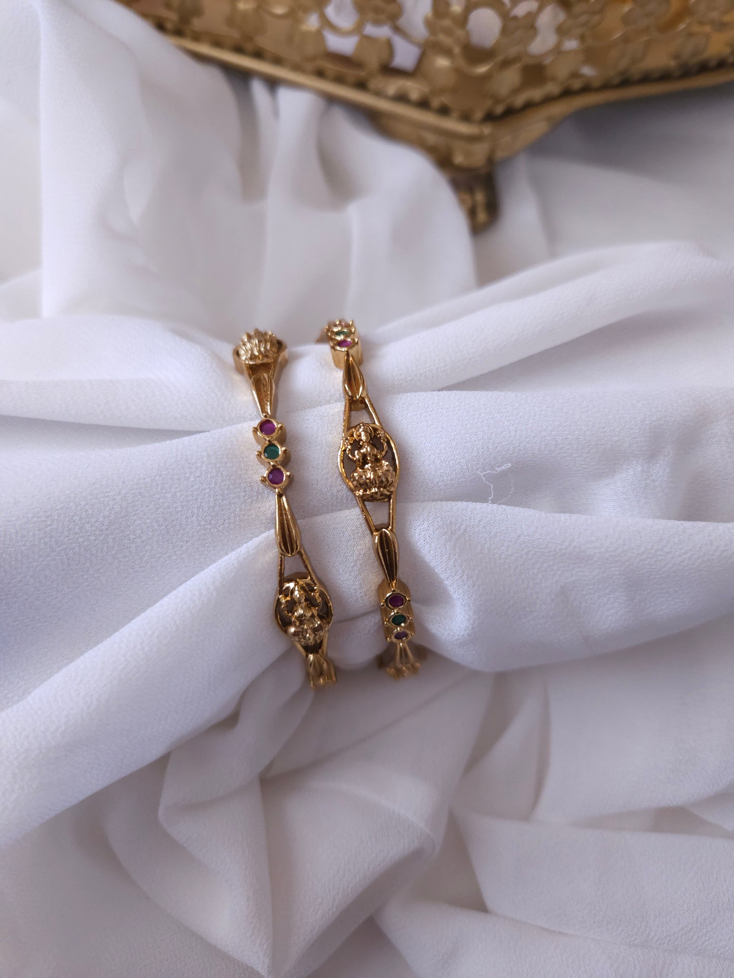 Lakshmi Goldplated bangles(pair)