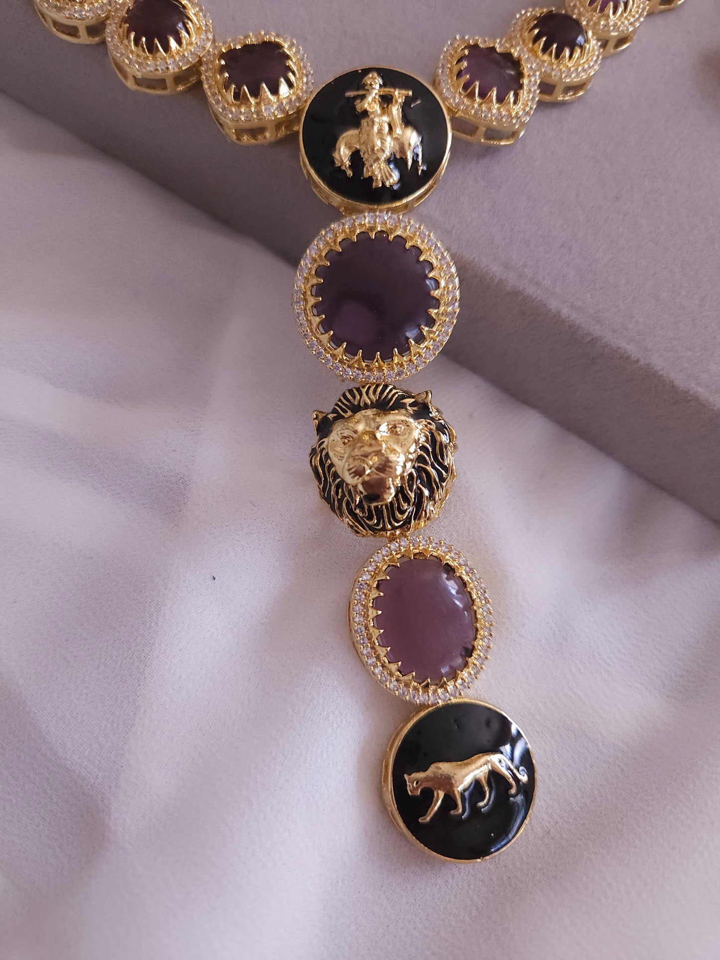 Laya sabyasachi inspired contemporary necklace set