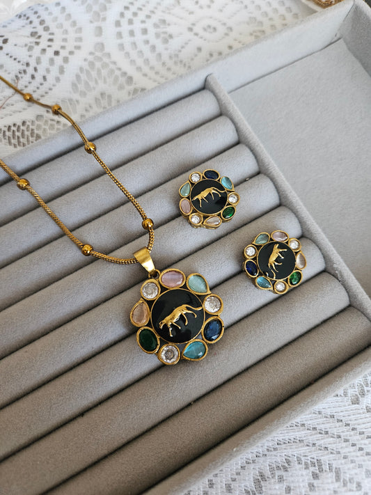 Hasika sabyasachi inspired contemporary necklace set