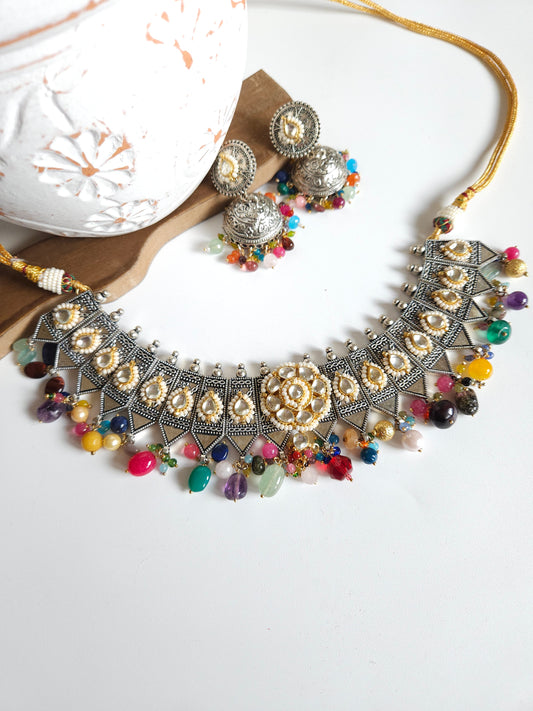 Alicia fusion hasli necklace