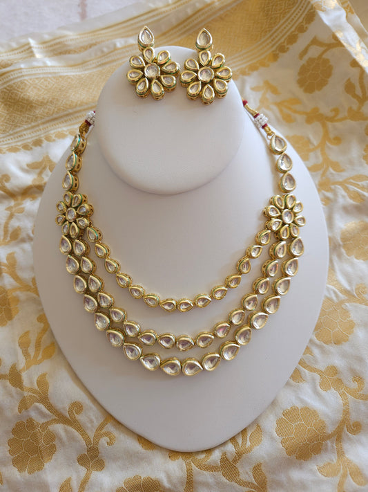 Ridhi kundan necklace set