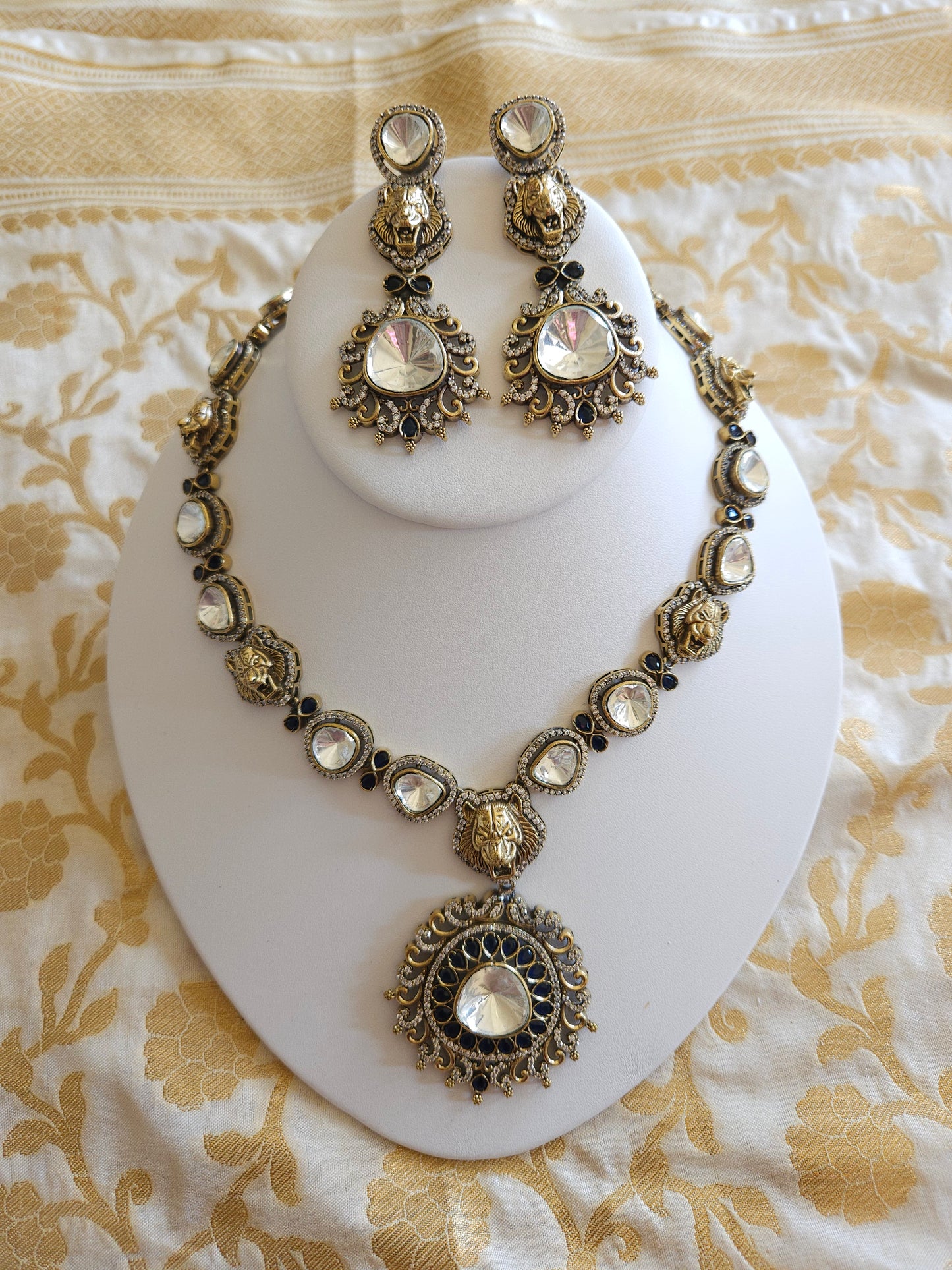 Laya sabyasachi inspired contemporary necklace set