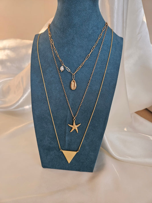 Aanshi layer necklace