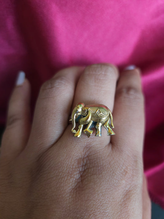 Elephant adjustable ring