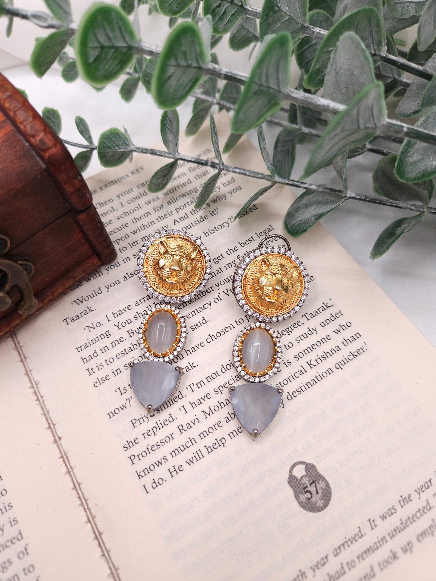 Hasika sabyasachi inspired contemporary earrings