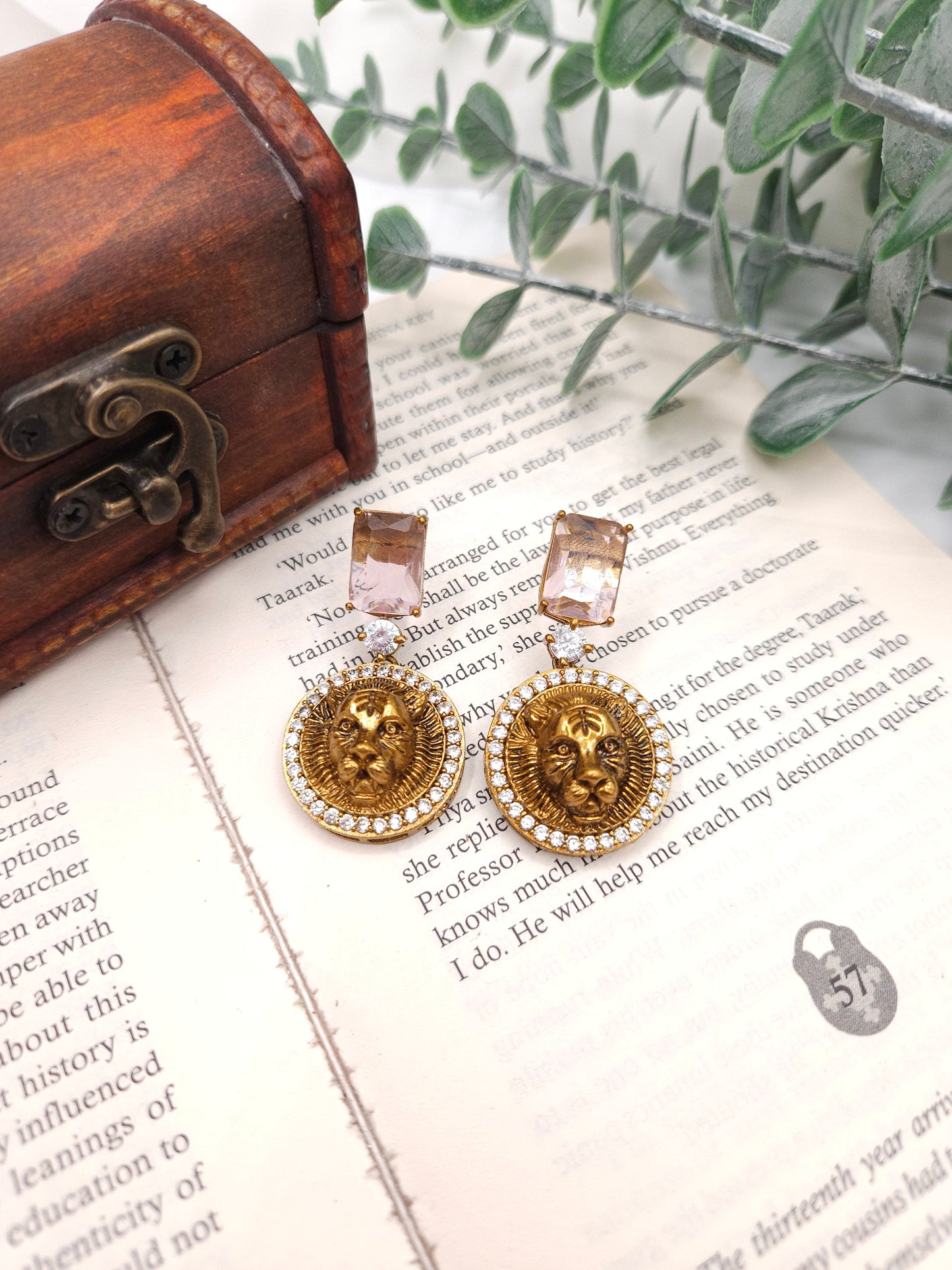 Hasika sabyasachi inspired contemporary earrings