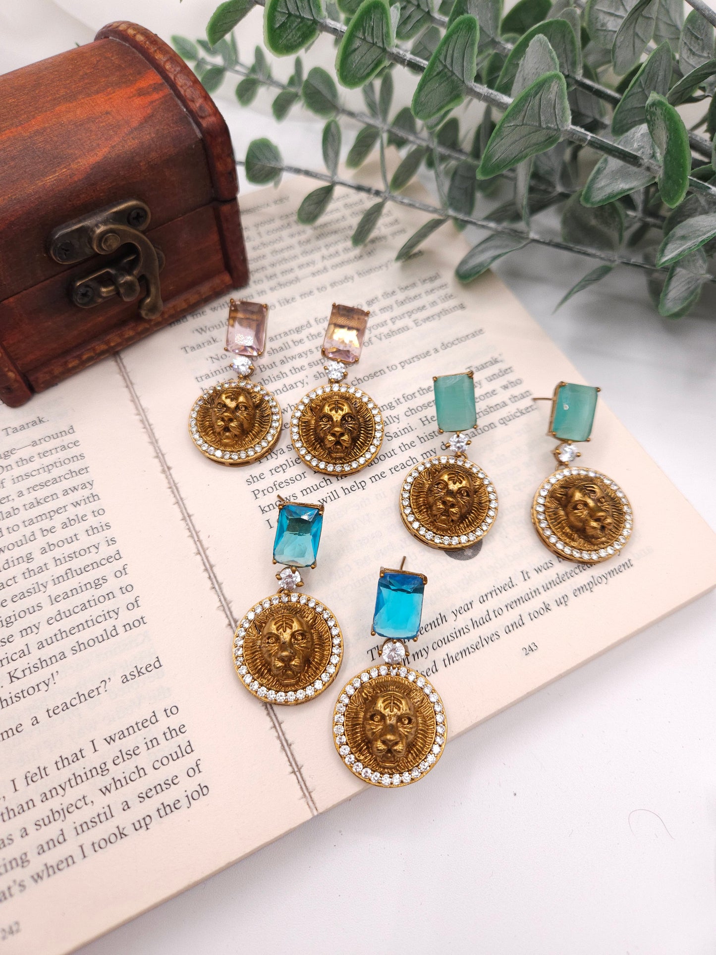 Hasika sabyasachi inspired contemporary earrings