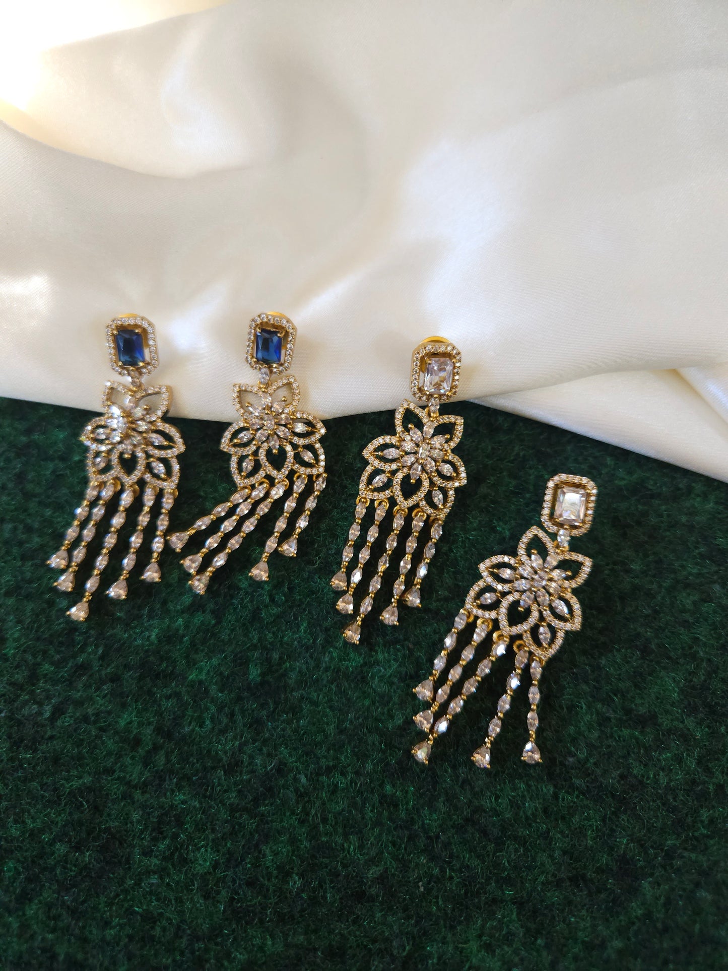 Arava cz polki earrings