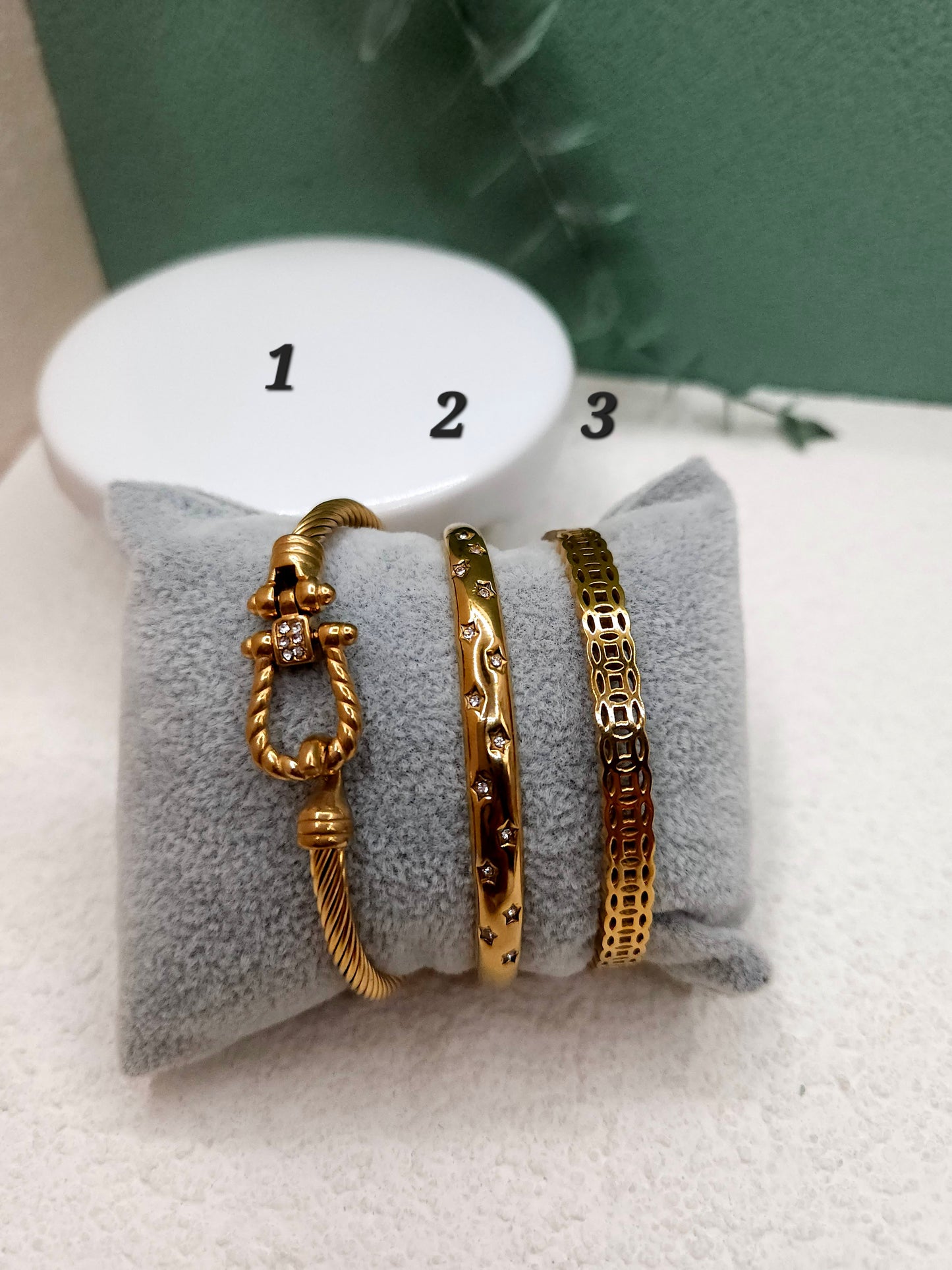 Brand inspired Adjustable Bracelet bangle