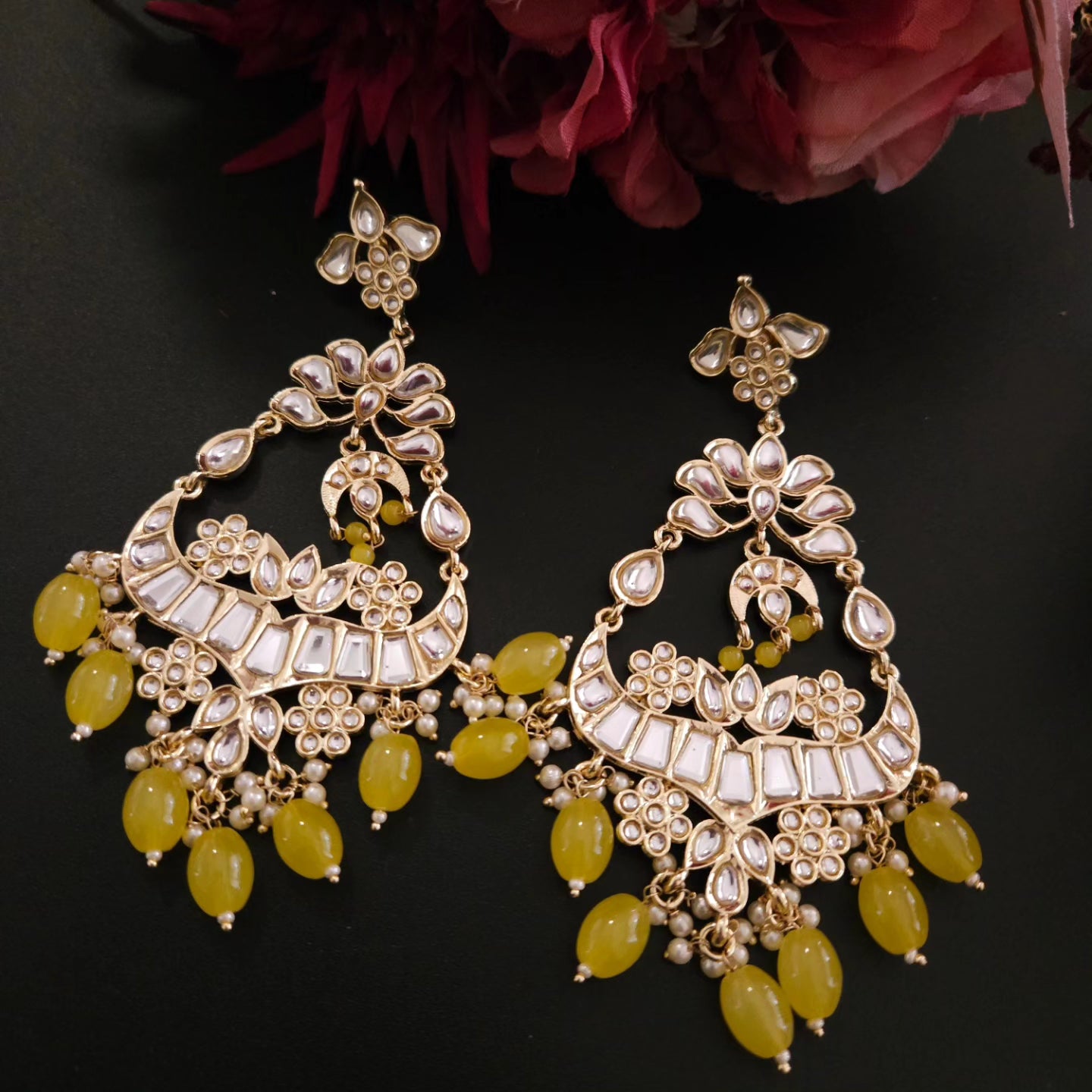 Arushi meenakari earrings