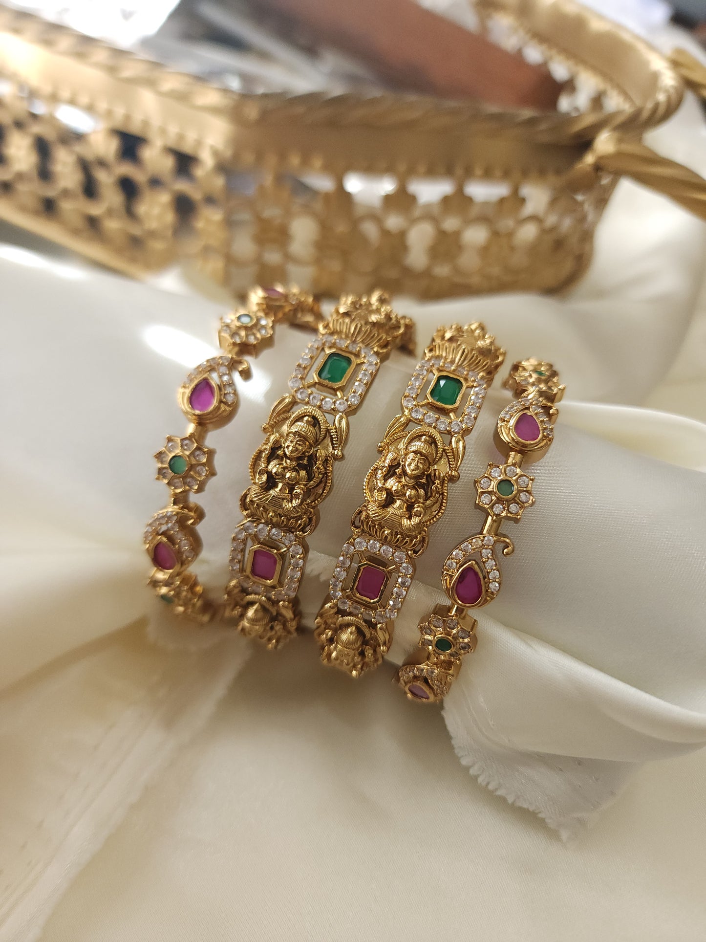 Lakshmi Goldplated bangles