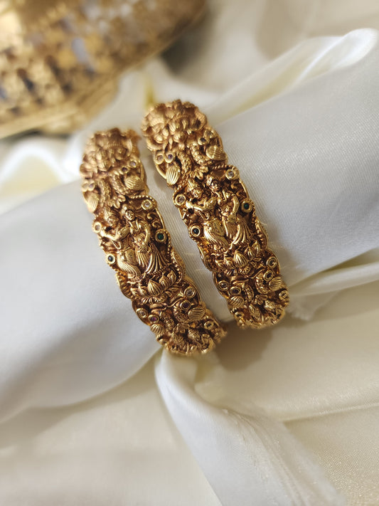 Nakshi antique Goldplated bangle(price for 1 bangle)