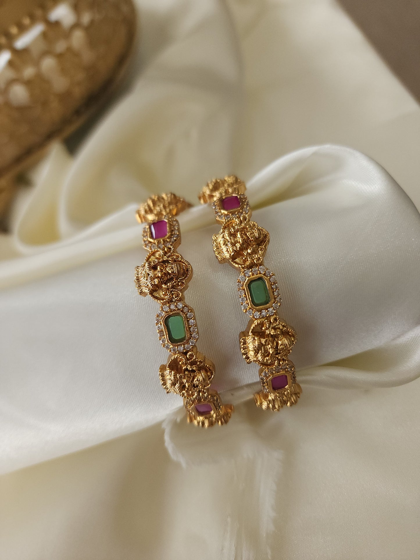 Lakshmi Goldplated bangles(pair)