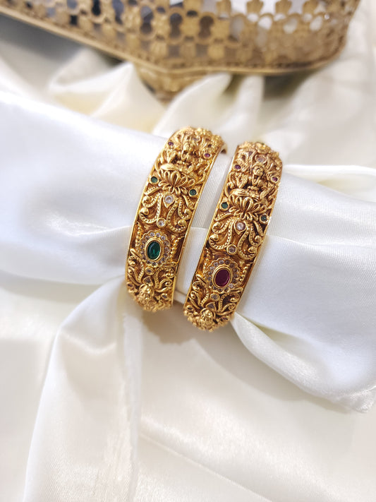 Nakshi antique Goldplated bangle(price for 1 bangle)