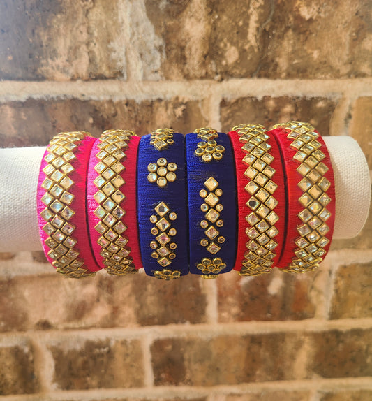 Thread bangles