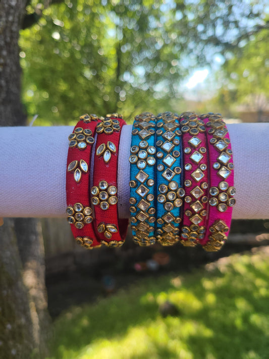 Thread bangles 2 '6 size