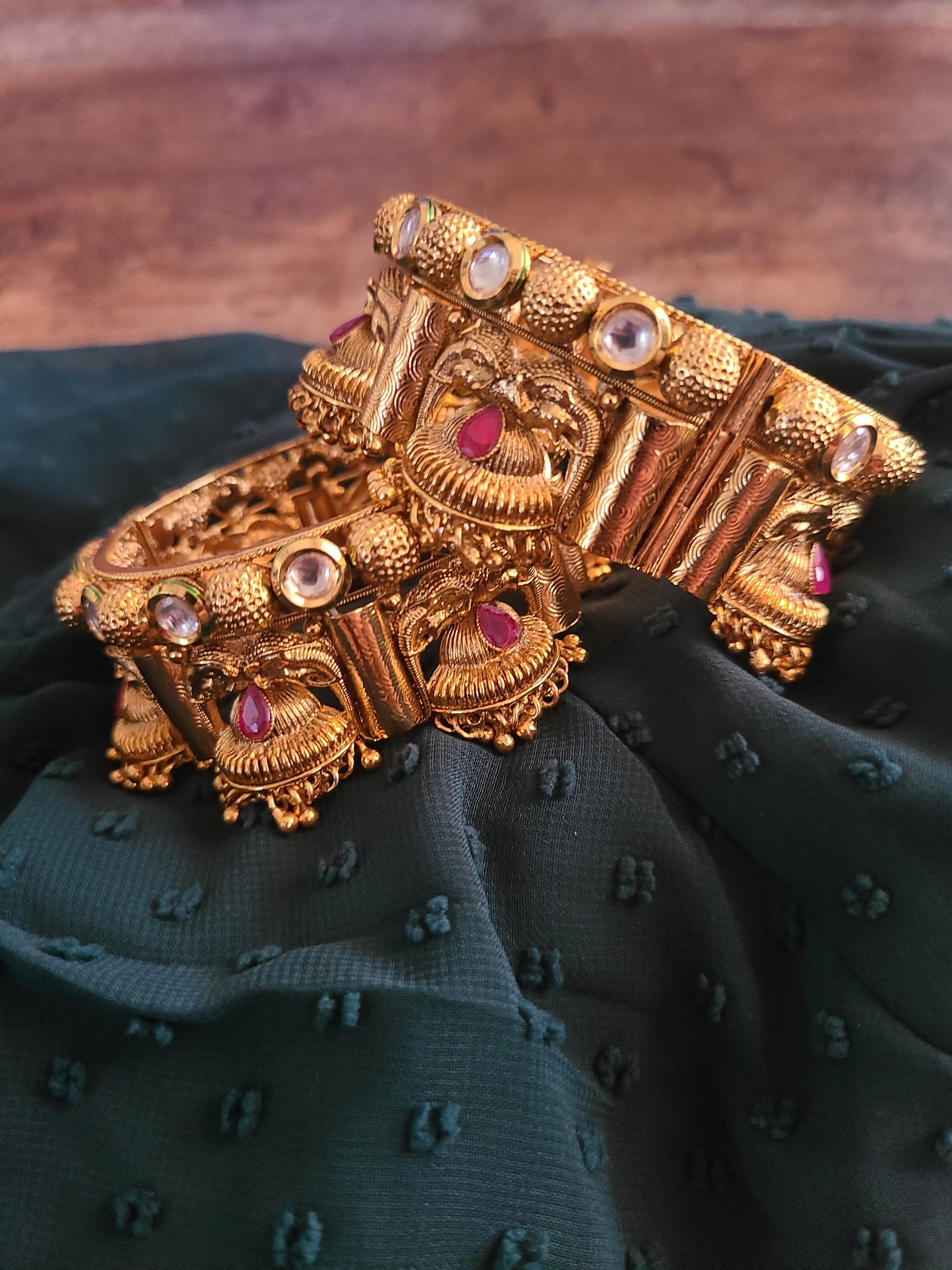 Jhumka bangles