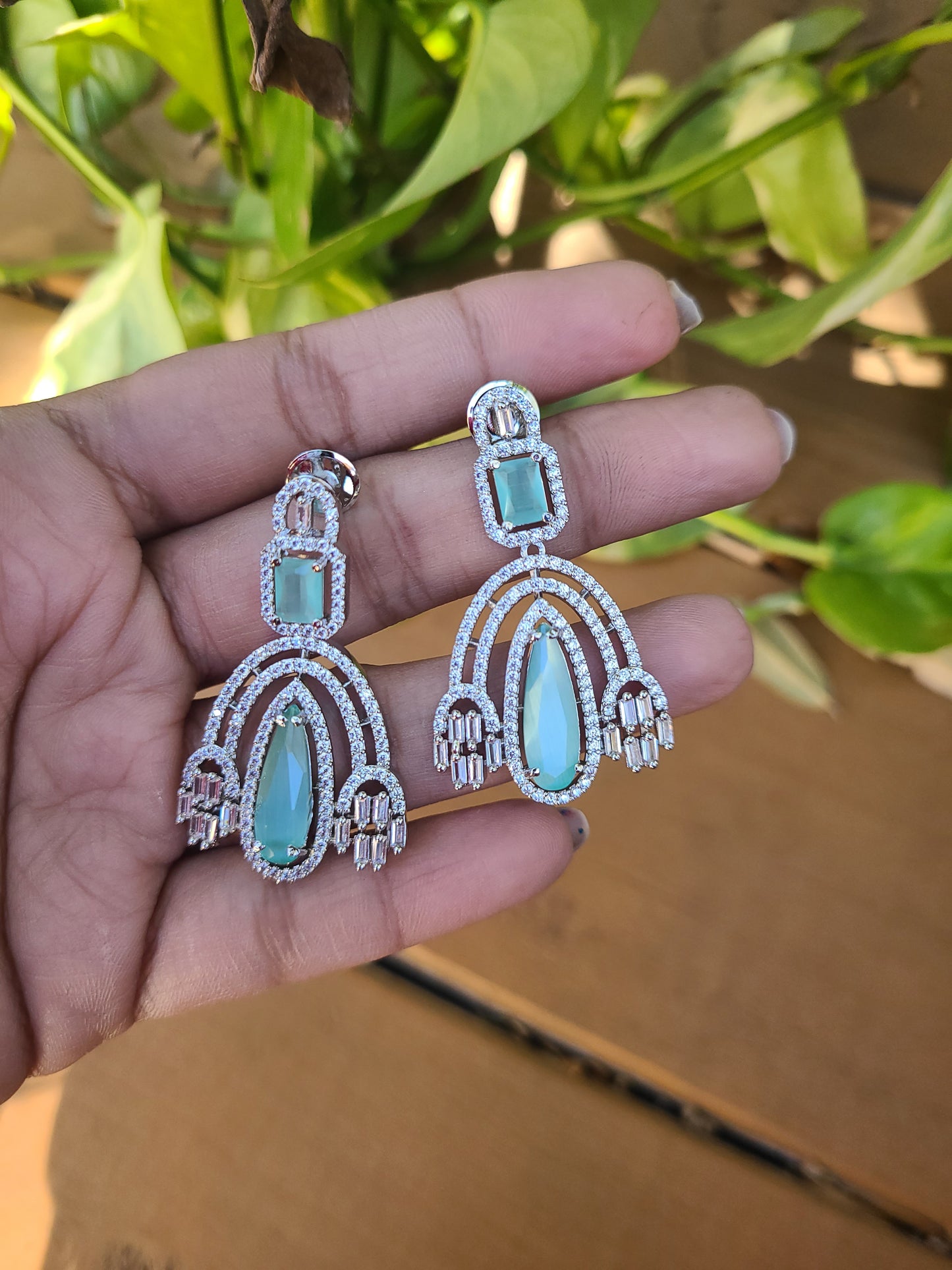 Zoe CZ earrings