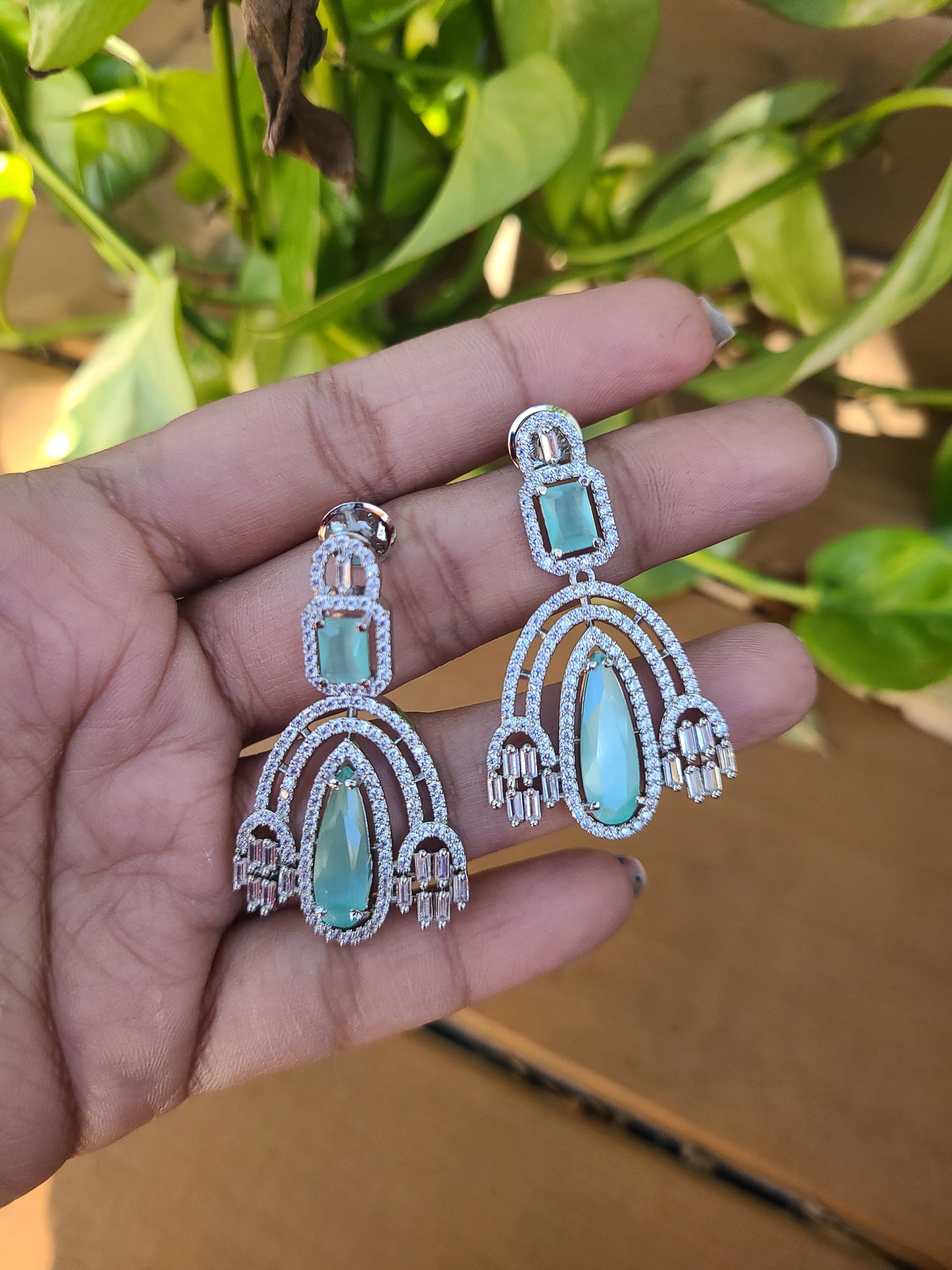 Zoe CZ earrings