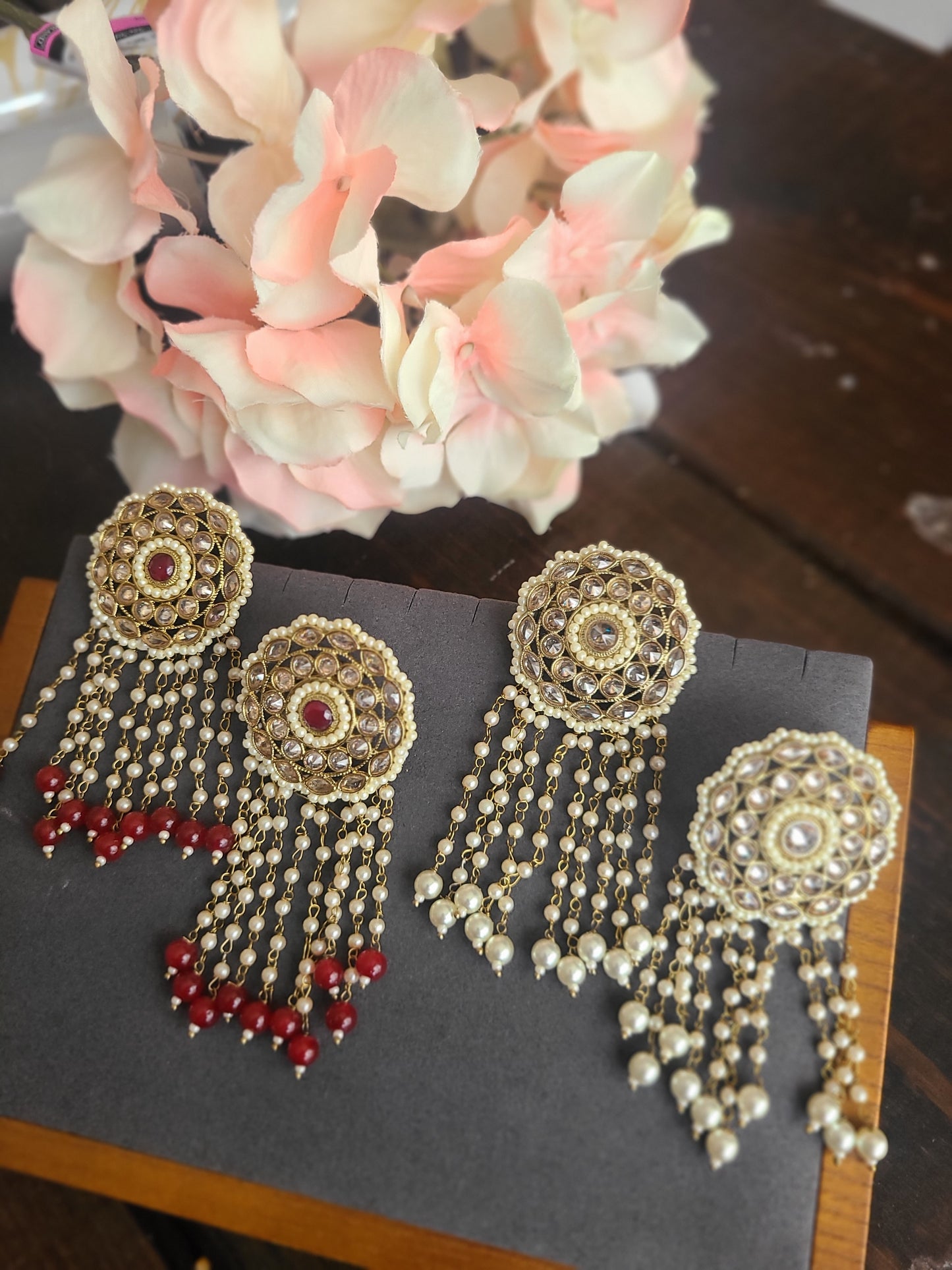 Polki Kundan earrings