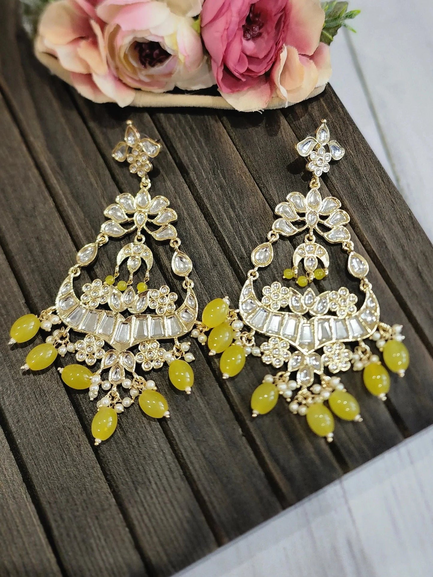 Arushi meenakari earrings