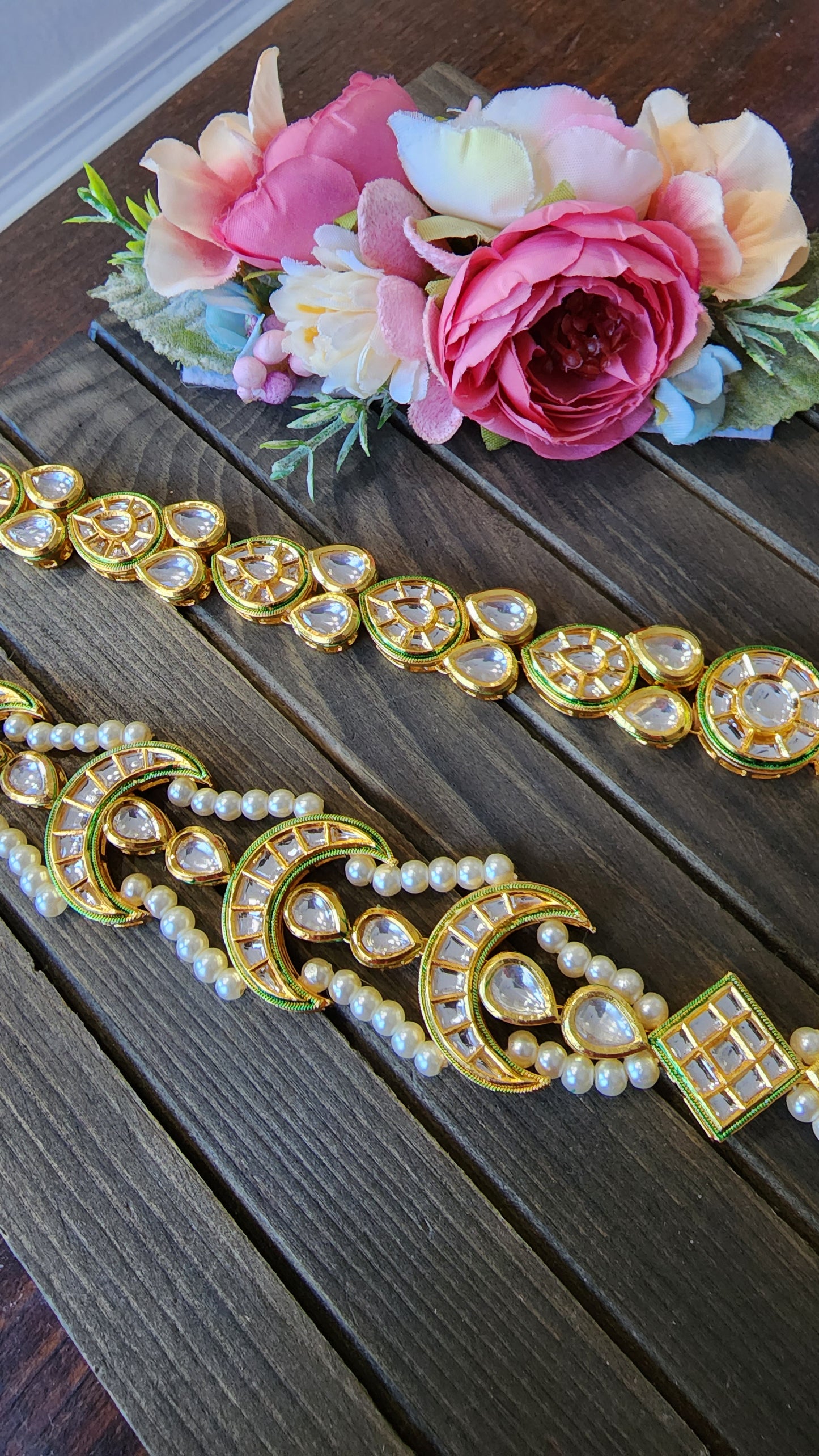 Kundan headbands