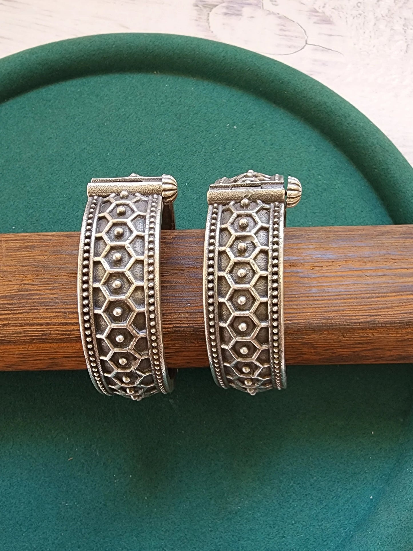 Silver alike kada bangles