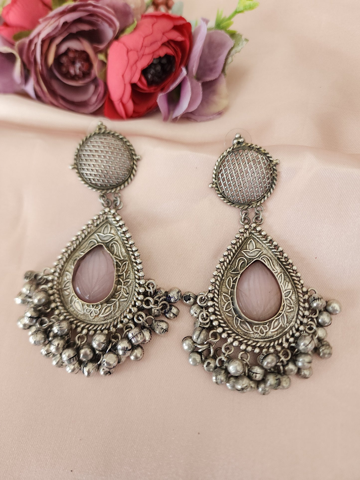 Avia silver alike fusion earrings