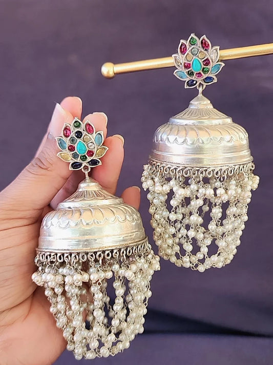 Aastha fusion chandbali earrings